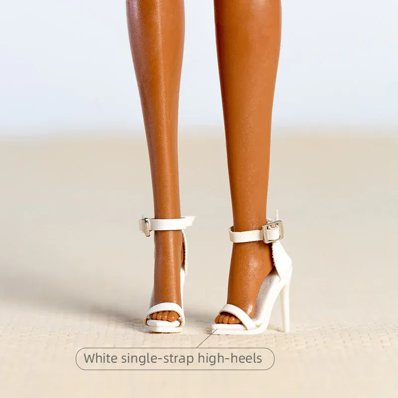 IN-STOCK NOW: Handmade Doll Shoes For 1/6 Scale Fashion Dolls-P38 img