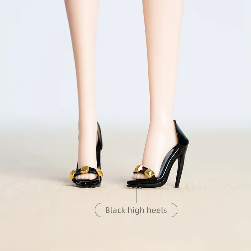 Xian XianXian Xian Handmade Doll Shoes For 1/6 Scale Fashion Dolls-P42 img