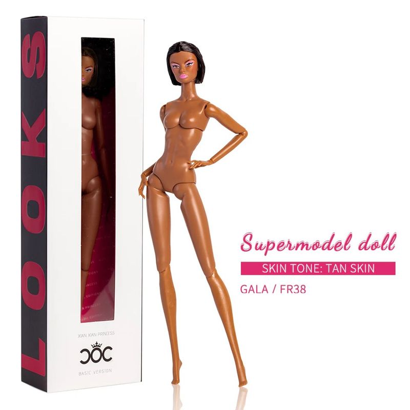  Xian Xian "Supermodel/Gala/FR38" Nude Articulated Fashion Doll