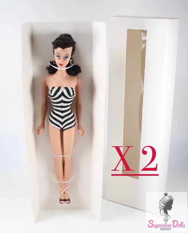 PACK OF 2 X Premium Custom Display/Storage Box for 1:6 Fashion Dolls up to 13.5&quot; Tall &amp; Similar Collectables