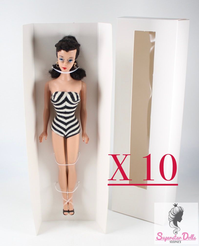 PACK OF 10 X Premium Custom Display/Storage Box for 1:6 Fashion Dolls up to 13.5&quot; Tall &amp; Similar Collectables