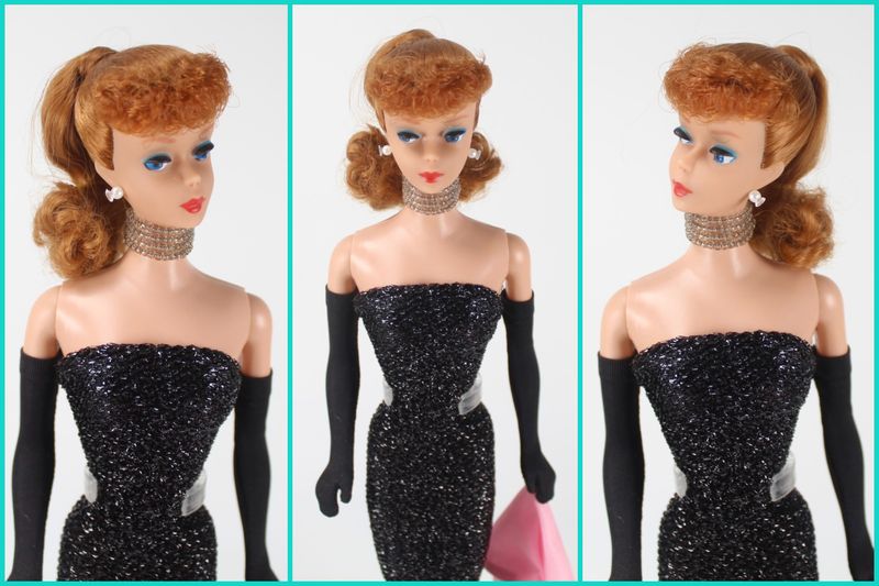 3 X Handmade DOLL-SAFE Pearl Stud Earring SET for Vintage Barbie &amp; similar sized Dolls