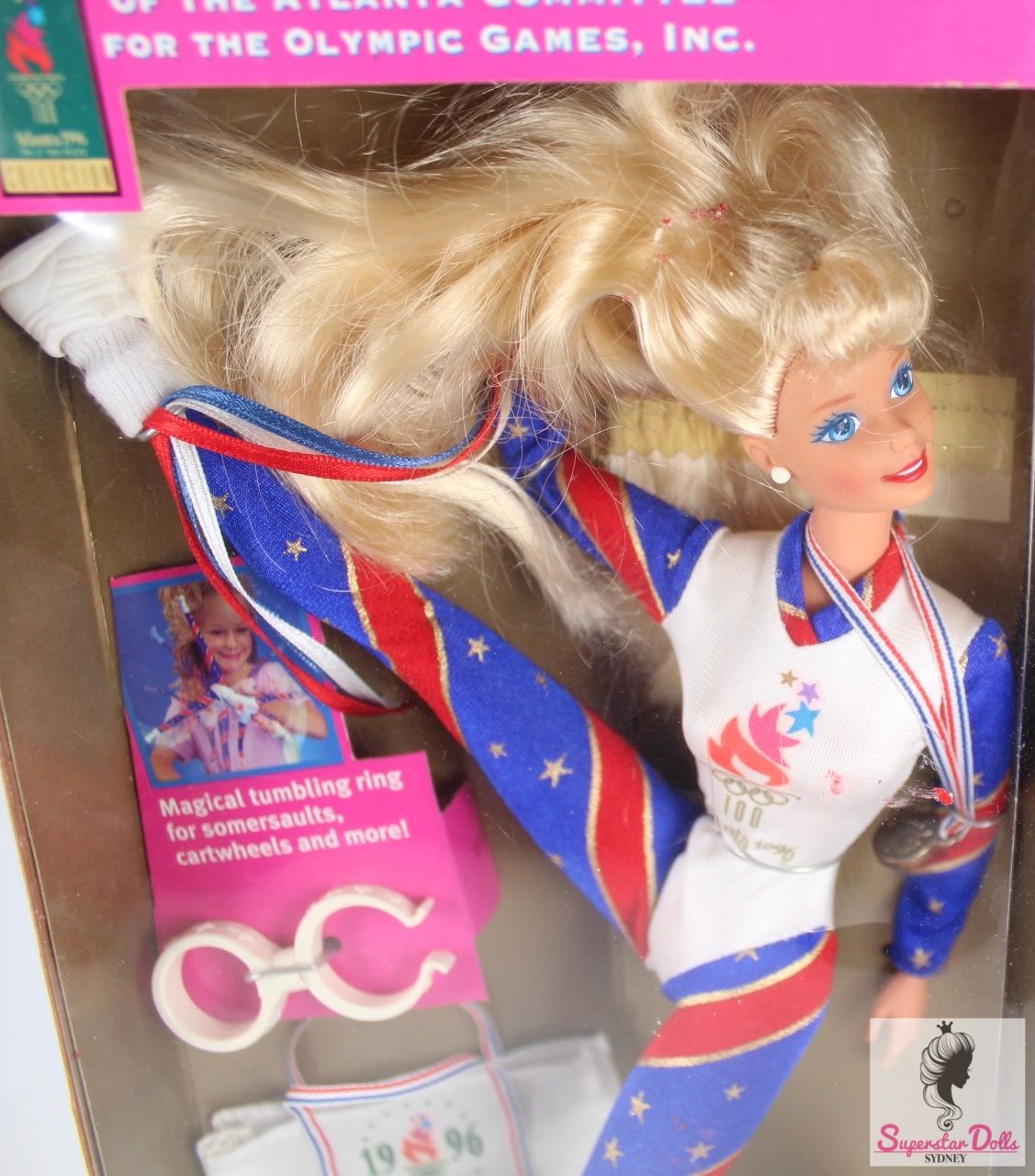 1995/6 "Olympic Gymnast" Barbie Doll img