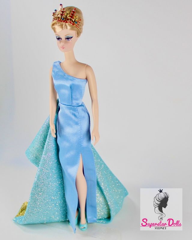  "Blue Dream" Fashion Set for Barbie/Integrity Toys &amp; Similar Fashion Dolls- Y89+P74