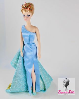 Xian Xian "Blue Dream" Fashion Set for Barbie/Integrity Toys &amp; Similar Fashion Dolls- Y89+P74