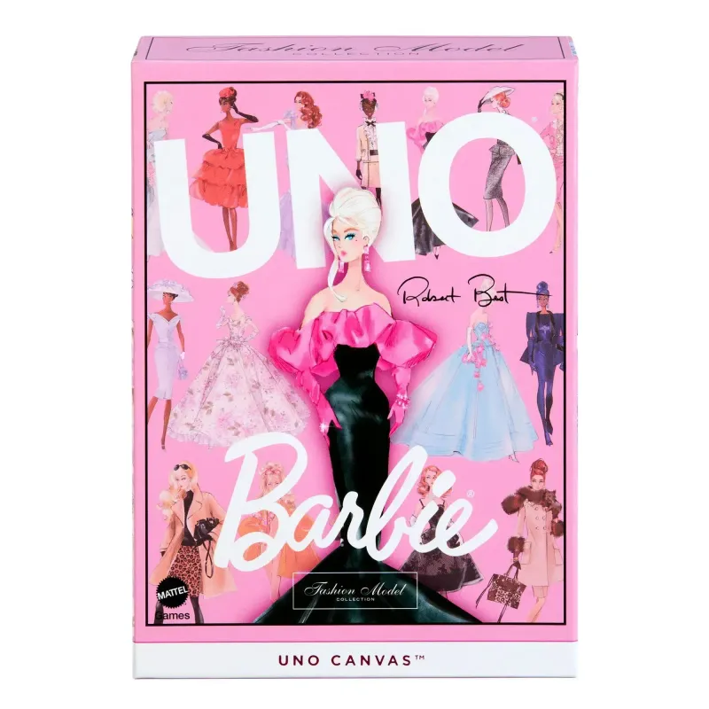 2024 Silkstone Barbie UNO Canvas Barbie Fashion Model Collection Deck