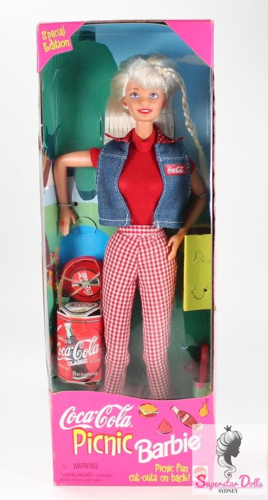 1997 Special Edition:' " Coca-Cola Picnic" Barbie Doll