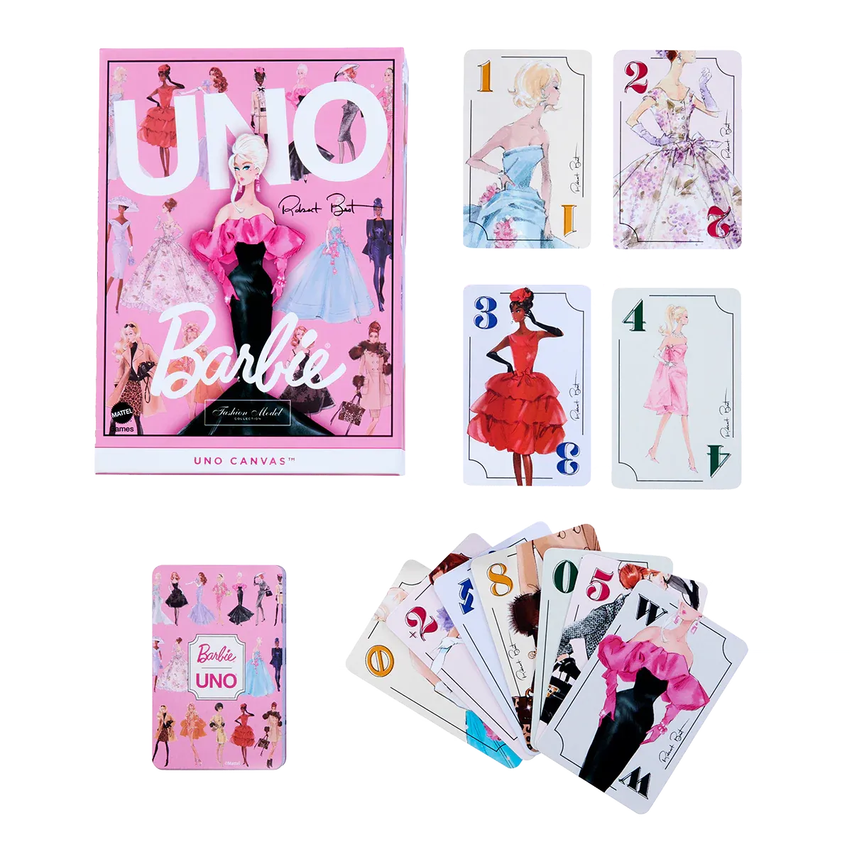 2024 Silkstone Barbie UNO Canvas Barbie Fashion Model Collection Deck
