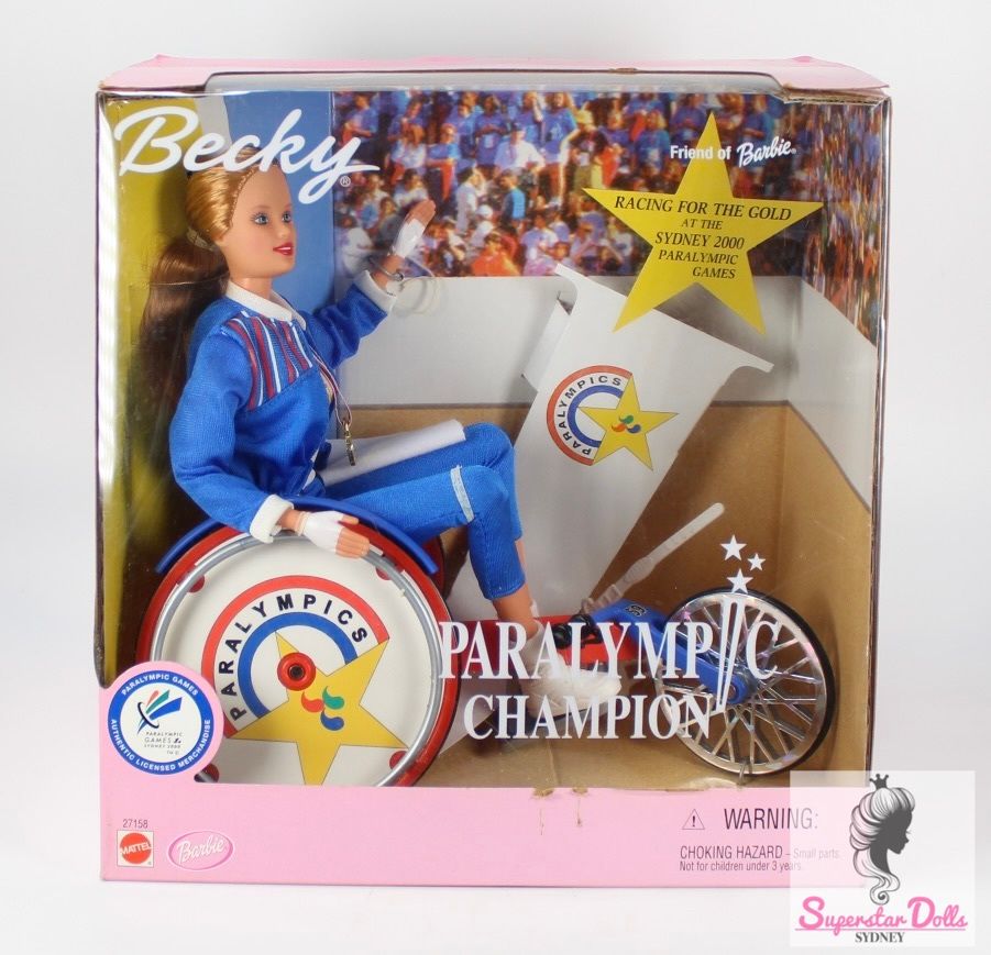 1999 "Paralympic Champion" Becky Barbie Doll