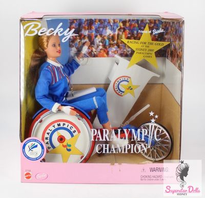 1999 "Paralympic Champion" Becky Barbie Doll