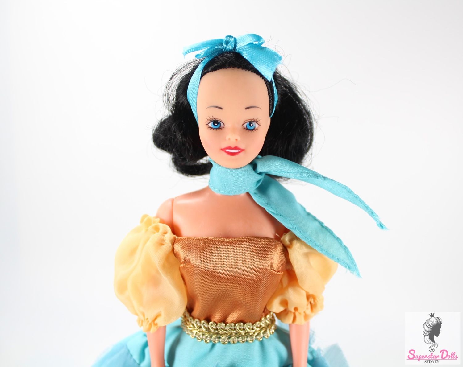80's Era Disney: "Snow White" Hong Kong Doll in Vintage Barbie Fashion