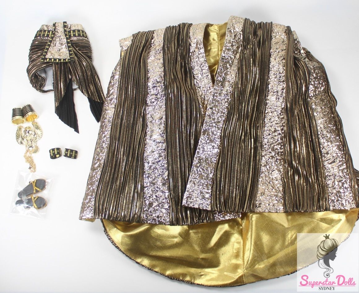2025 JHDFASHIONDOLL: "Immortal Egypt: High Priest" Adonis FASHION SET (ONLY)