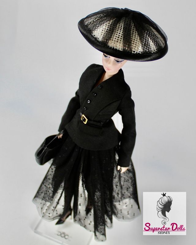 Xian Xian"Black Attitude " Fashion Set for Barbie/Integrity Toys &amp; Similar Fashion Dolls-Y184+P21+P24