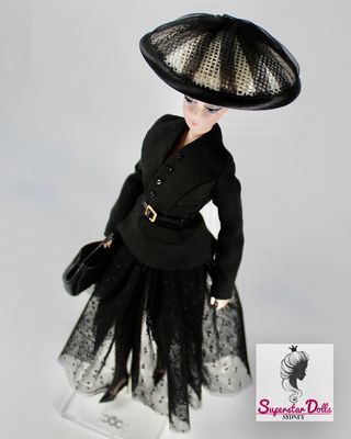 Xian Xian"Black Attitude " Fashion Set for Barbie/Integrity Toys &amp; Similar Fashion Dolls-Y184+P21+P24