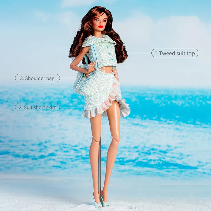 Xian Xian "Island Holiday" Fashion Set for 16/11.5-12.5" Fashion Dolls-Y230 img