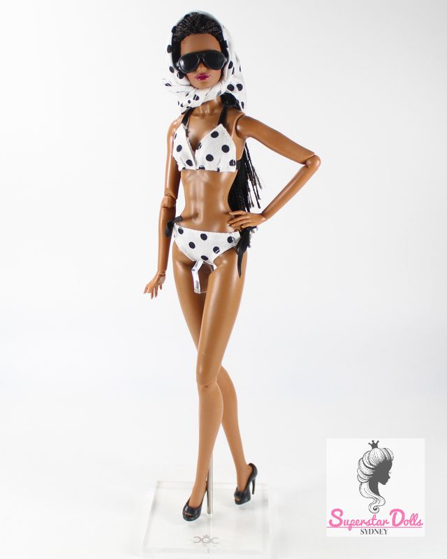 Xian Xian "Romantic Beach Bikini" Fashion Set for 11.5-12.5" Fashion Dolls-Y190