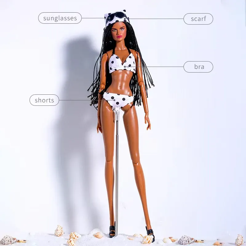 Xian Xian "Romantic Beach Bikini" Fashion Set for 11.5-12.5" Fashion Dolls-Y190