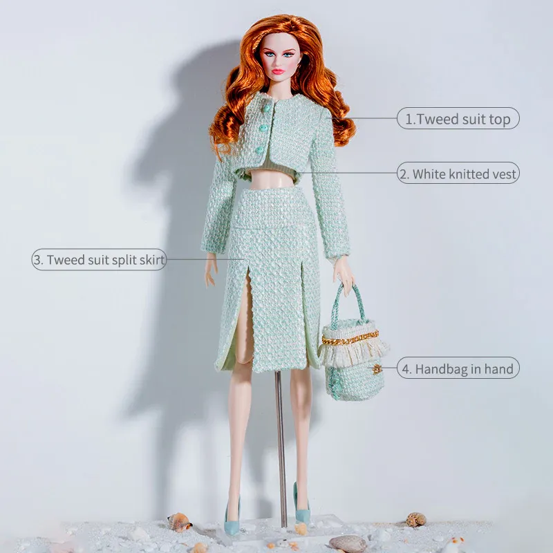Xian Xian "Island Holiday" Fashion Set for 11.5-12.5" Fashion Dolls-Y231 img