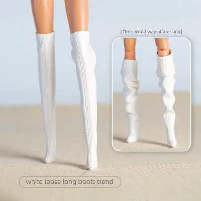 Xian Xian Supermodel Handmade Doll Boots For 1/6 Fashion Dolls-P51