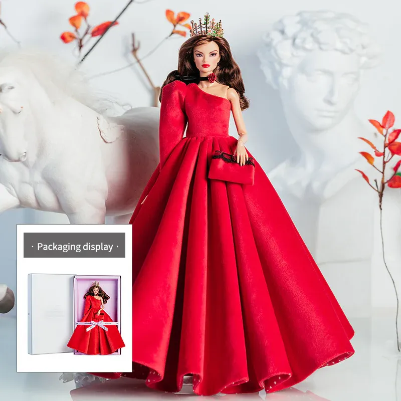 PRE-SALE: 2025 Xian Xian &quot;Red Elegance&quot; Dressed Fashion Doll- Y121+FR24