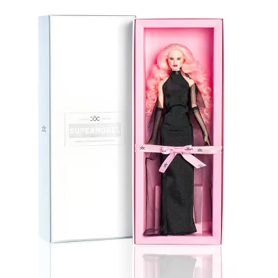 PRE-SALE: 2025 Xian Xian Supermodel "Black Dress" Tina Dressed Fashion Doll-Y163+FR14