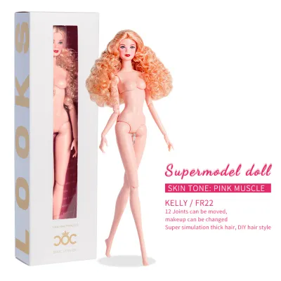  Xian Xian "Supermodel Kelly/FR22" Nude Articulated Fashion Doll
