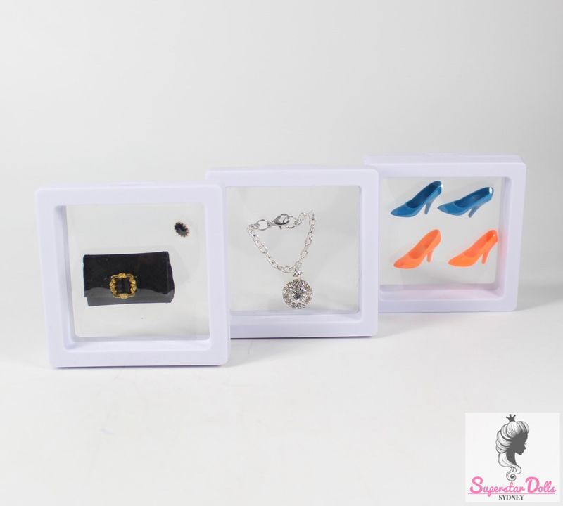PACK OF 3 Accessory Display Frames-7x7cm