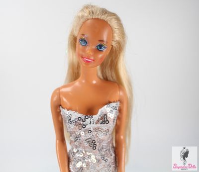 1991 "Sun Sensation" Barbie Doll in Vintage Clone Fashion