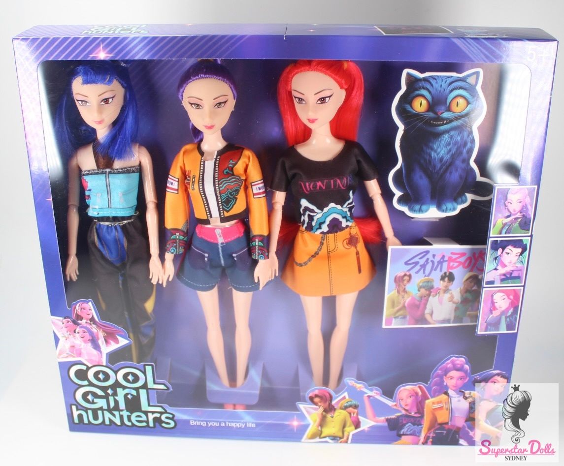 2025 "K-POP Demon Hunters" Inspired Clone Doll Set