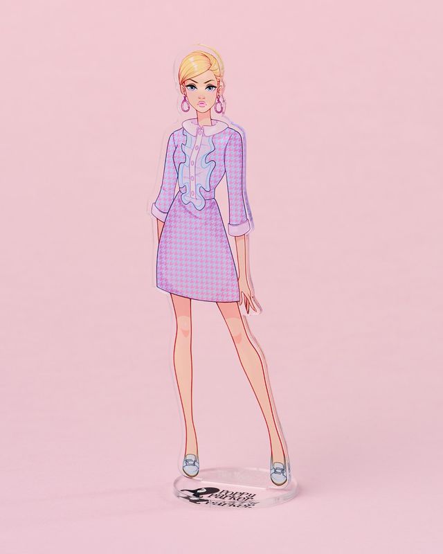 PRE-ORDER: 2025 "Big Eyes" Poppy Parker 6.5" Acrylic Standee Merch form the "Sweet Sixteen" Event