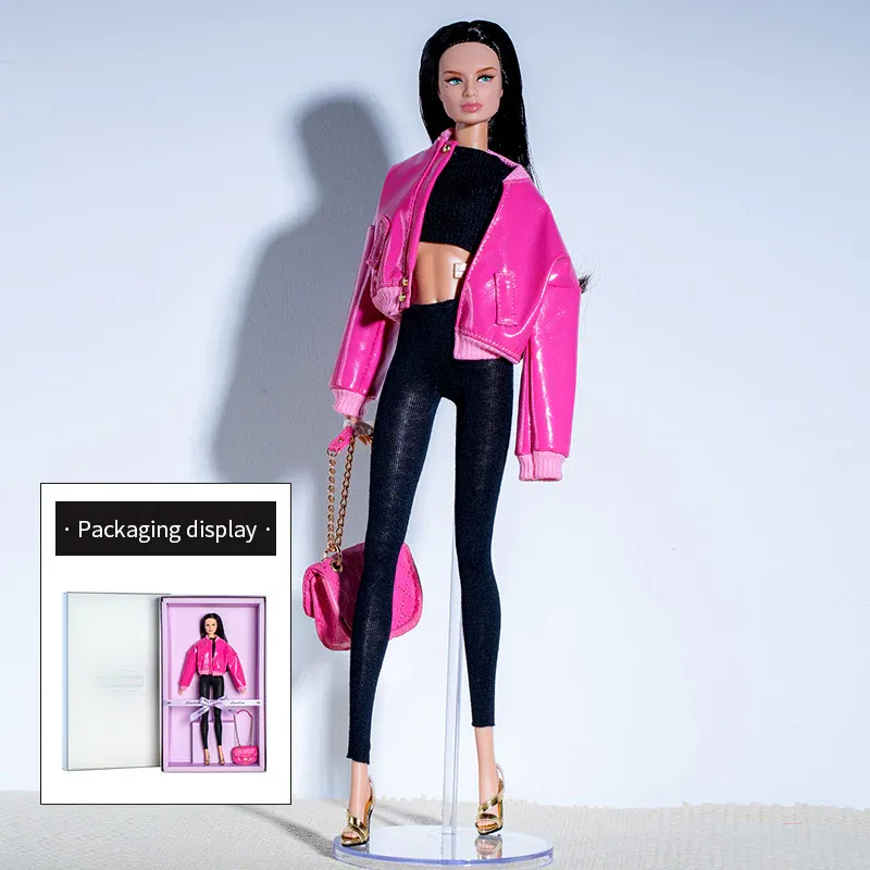 2025 Xian Xian Supermodel "Black Pink" Lily Dressed Fashion Doll-Y217+FR13