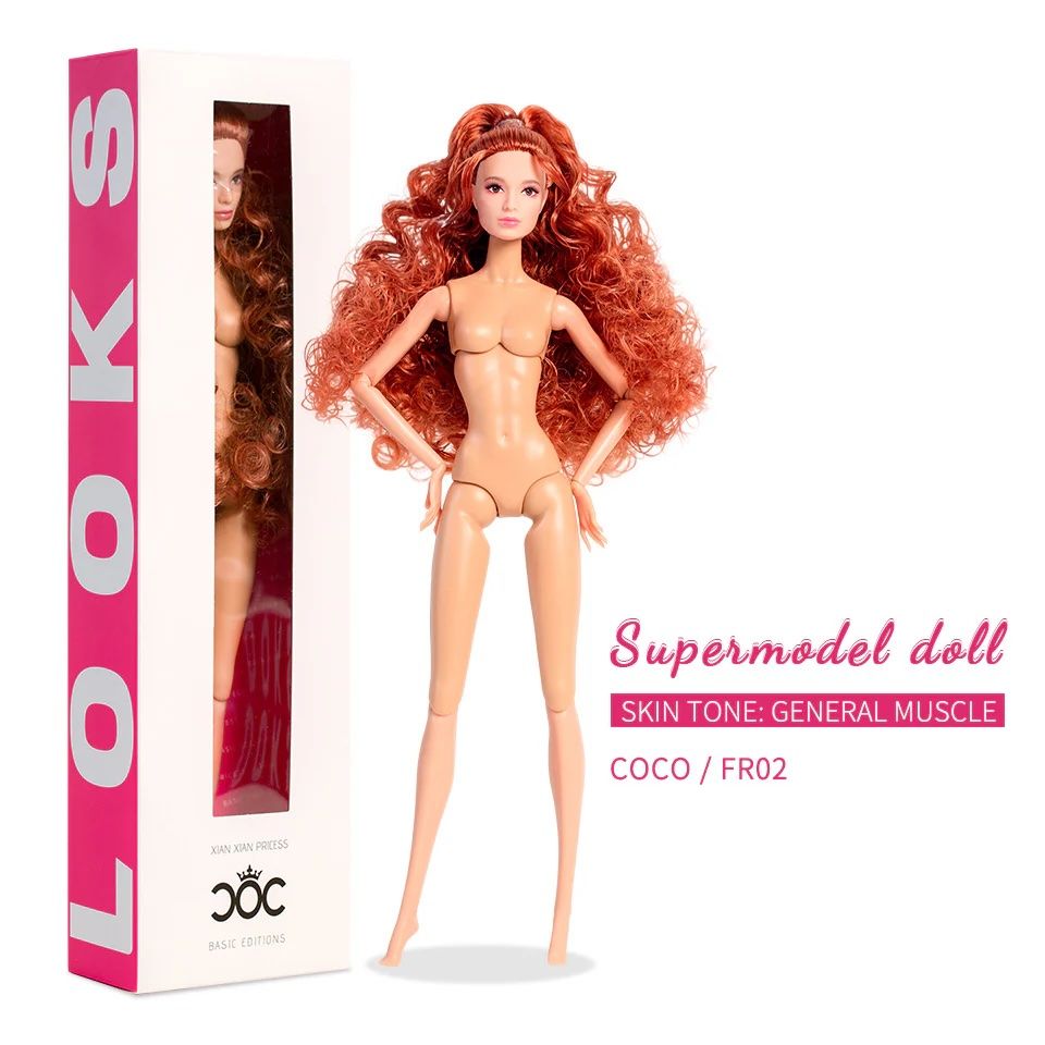 Xian Xian "Supermodel Coco/FR02" Nude Articulated Fashion Doll