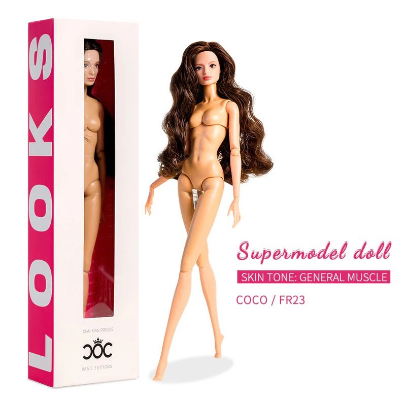 Xian Xian "Supermodel Coco/FR23" Nude Articulated Fashion Doll