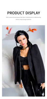 2025 Xian Xian "Black Attitude" Lily Dressed Fashion Doll-Y183+FR13