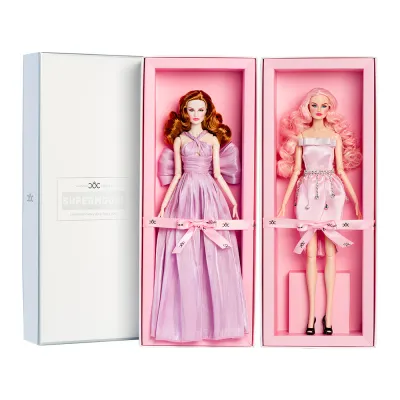 TWIN SET 2 X 2025 Xian Xian Supermodel "Secret Garden" Tina &amp; Tina Dressed Fashion Dolls-Y146/FR14+Y143/FR19