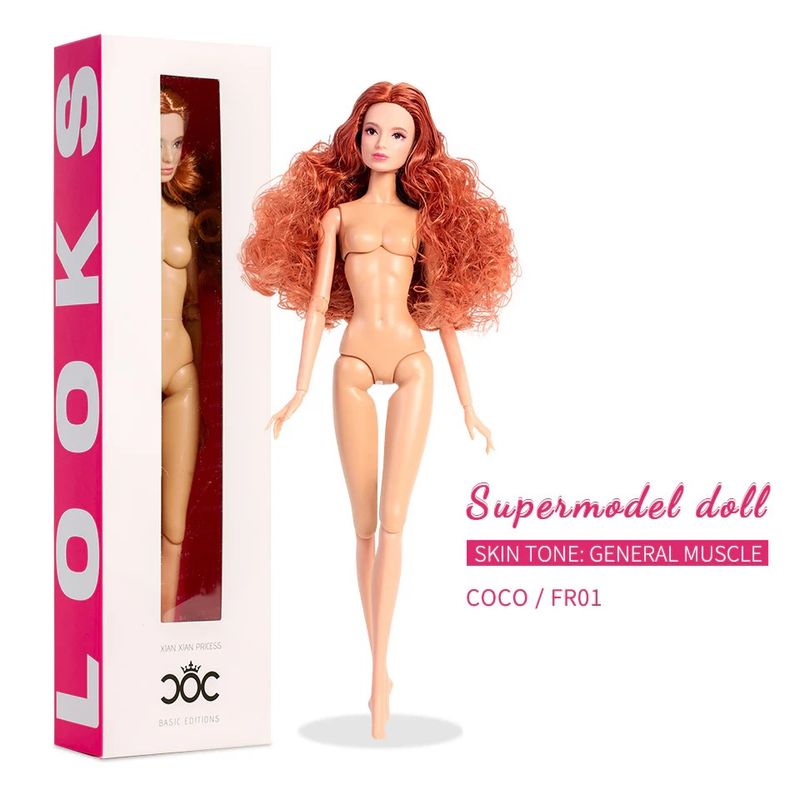 Xian Xian "Supermodel Coco/FR01" Nude Articulated Fashion Doll