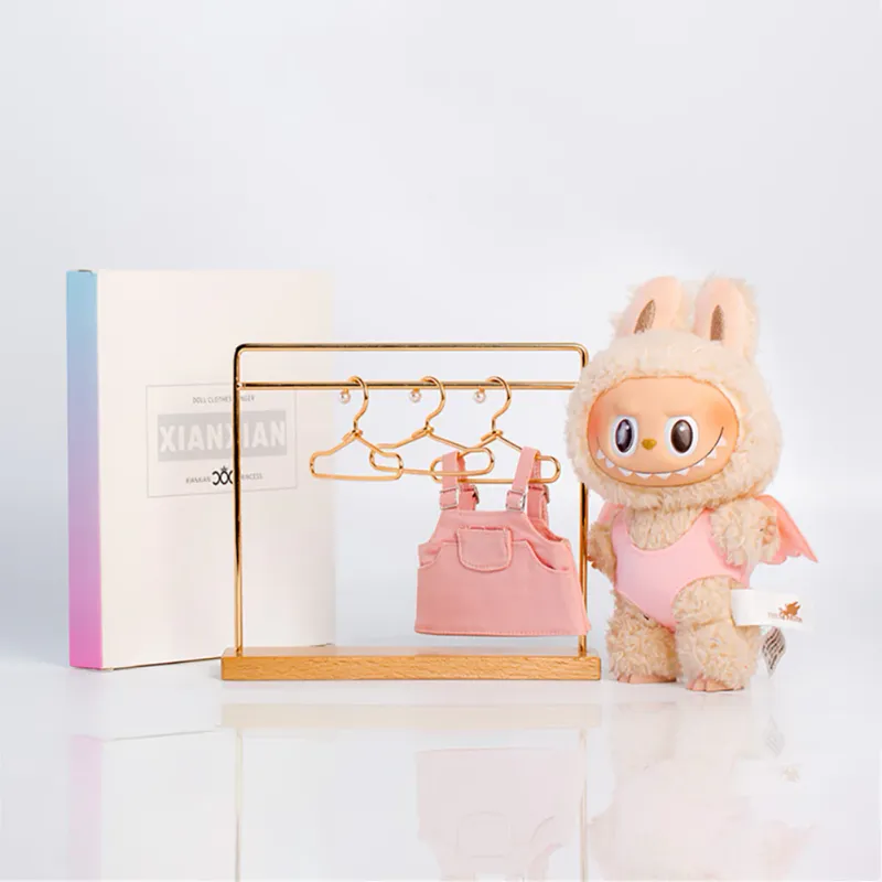 Premium Quality Mini Doll Clothing 14cm Hanger for Kelly (Barbie) Labubu &amp; Similar Sized Fashion Dolls