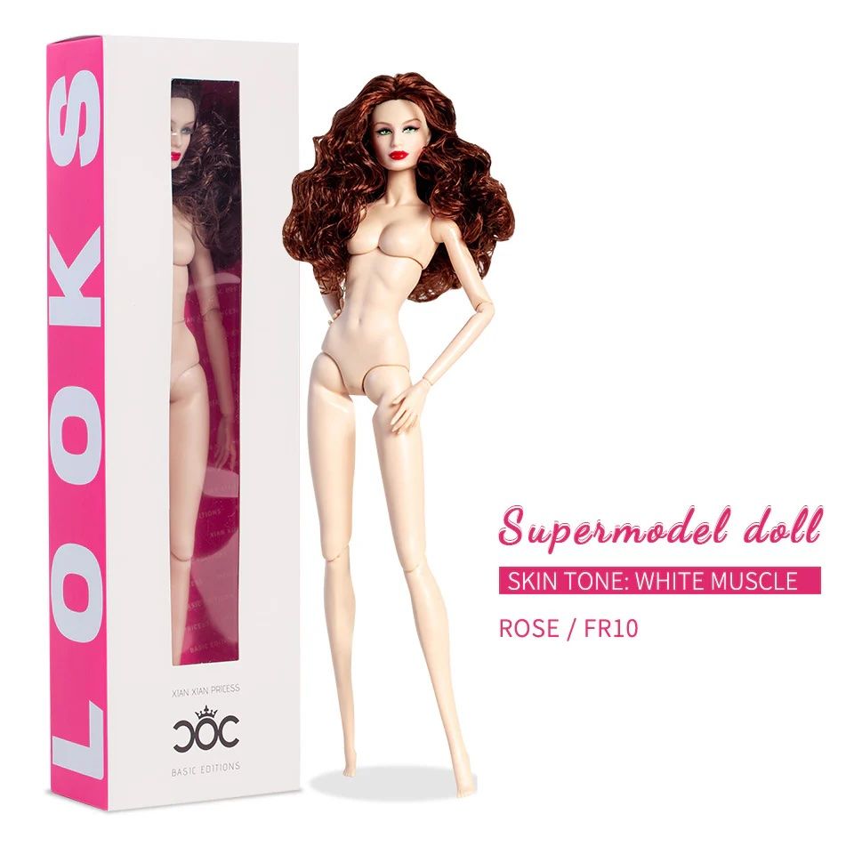 Xian Xian "Supermodel Rose/FR10" Nude Articulated Fashion Doll