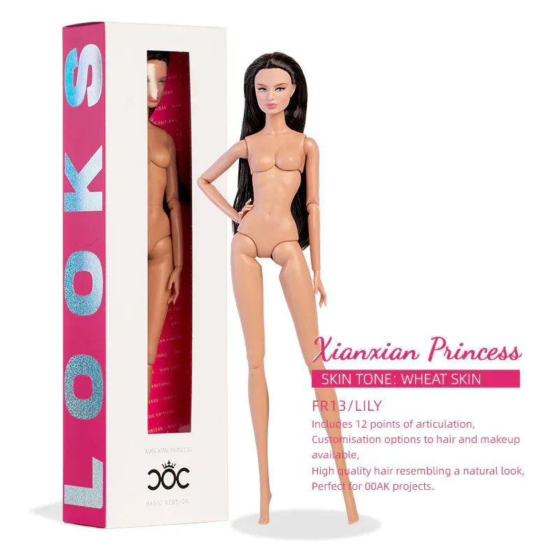 Xian Xian "Supermodel Lily/FR13" (Upgraded Version) Nude Articulated Fashion Doll