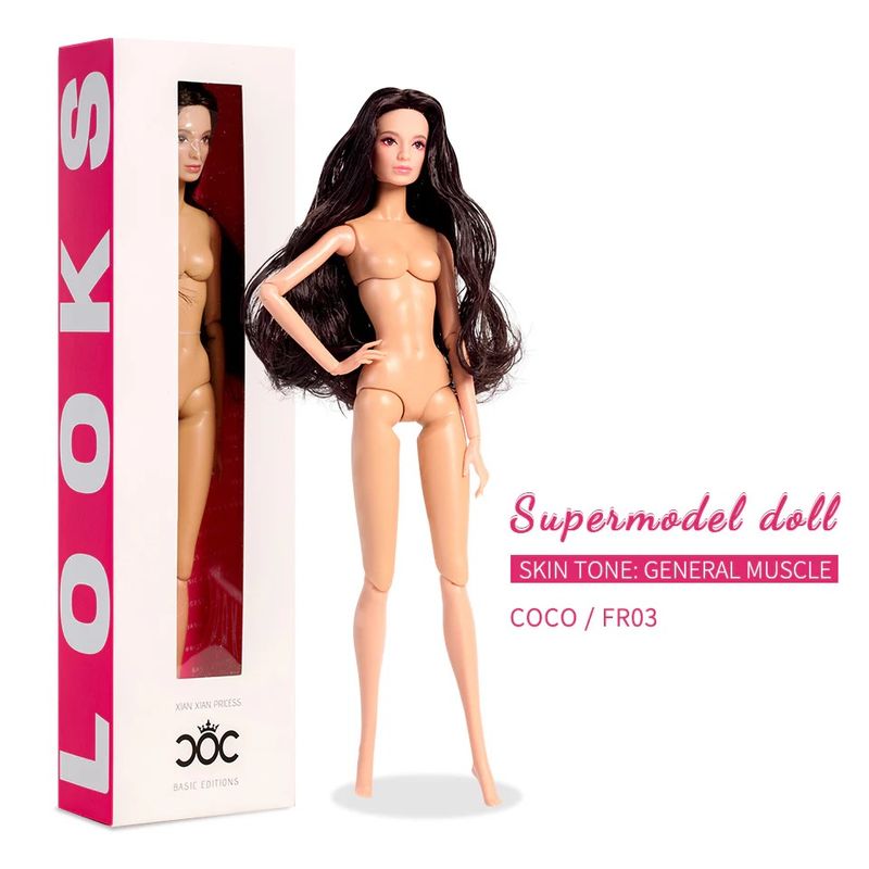Xian Xian "Supermodel Coco/FR03" Nude Articulated Fashion Doll