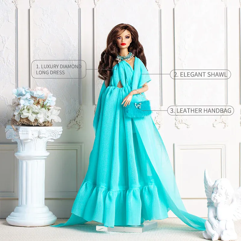 "Dinner Party" Fashion Set for Barbie/Integrity Toys &amp; Similar Sized Dolls 11.5-12.5"-Y237