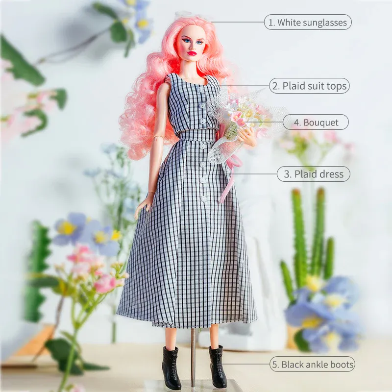"Breath of Air" Fashion Set for Barbie/Integrity Toys &amp; Similar Sized Fashion Dolls 11.5-12.5"-Y224