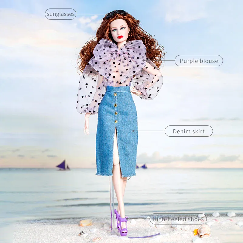 "Summer Fantasy" Fashion Set for Barbie/Integrity Toys &amp; Similar Sized Fashion Dolls 11.5-12.5"-Y157