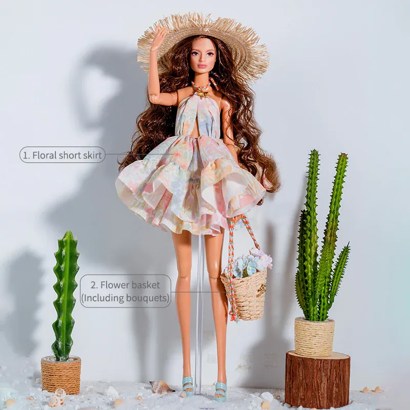 "Island Holiday" Fashion Set for Barbie/Integrity Toys &amp; Similar Sized Fashion Dolls 11.5-12.5"-Y233+P65