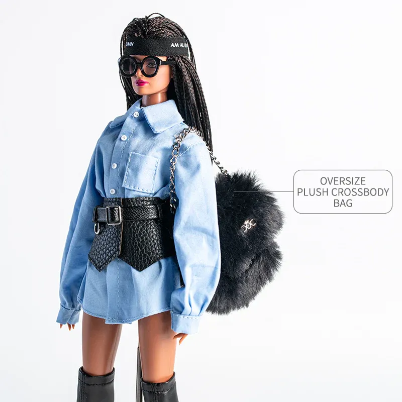 Premium Quality Doll Handbag for Barbie/Integrity Toys &amp; Similar Sized Fashion Dolls 11.5-13" P94