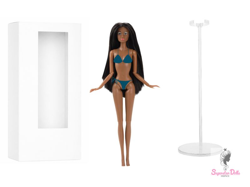 PRE-ORDER: 2026 12.5" "Poppette" Nude Articulated Fashion Doll with Box &amp; Stand