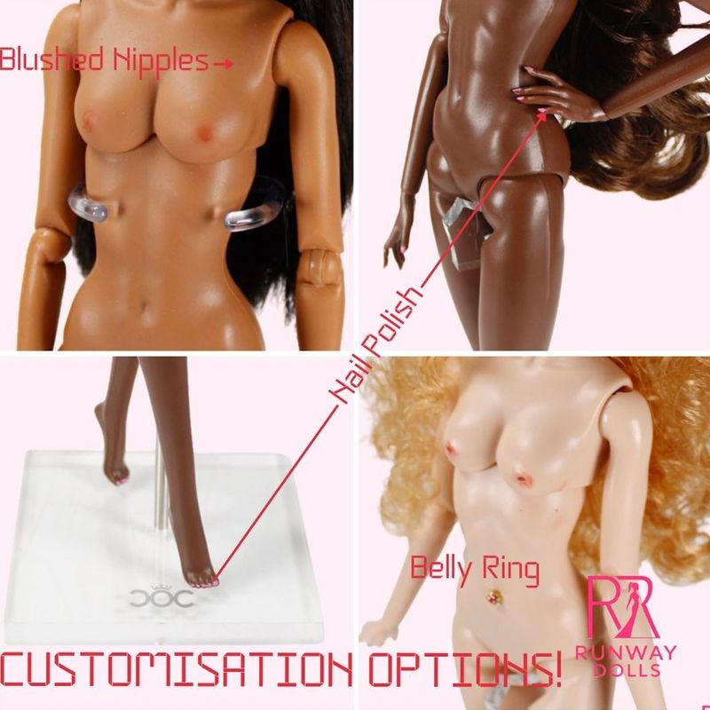 2026 12.5" "Penelope"  Nude Articulated Fashion Doll