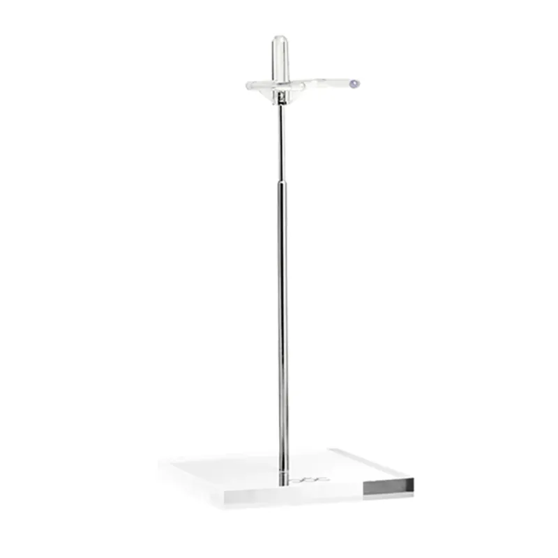 Xian Xian1 X Premium Telescopic Doll Stand with Steel Stem/Acrylic Base for 16/11.5-13.5" Fashion Dolls-Waistband Style-P201