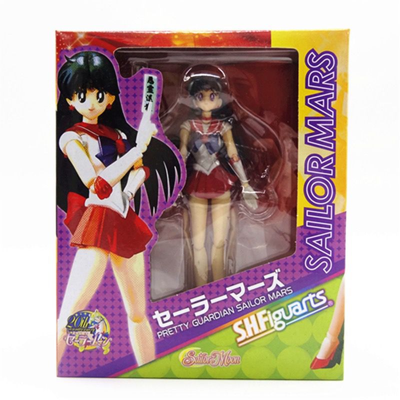 PRE-ORDER: 15cm "Sailor Mars" Sailor Moon Articulated Action Figure