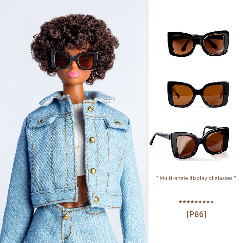 Xian XianHigh Quality Doll Sunglasses For 1/6 Scale Fashion Dolls-P86 img